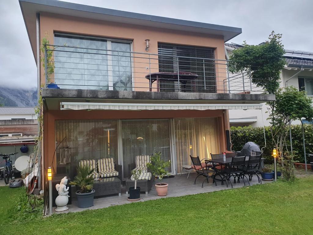 Casa Nadja, Naehe Skigebiet Flims-Lax Ems Kültér fotó